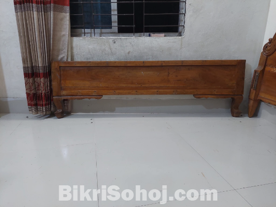 নিম কাঠের তৈরি খাট বিক্রি হবে